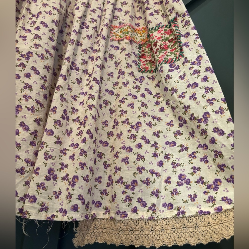 Natural Life Floral Embroidered Dress NWT - Picture 5 of 6